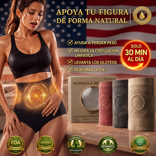 Tienda oficial de la marca | 🛡️2026 Shorts moldeadores y quemagrasas 4 en 1 con micropartículas de moringa y berberina -OFERTA X3