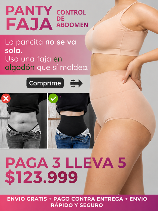 PANTY FAJA - PAGA 3 LLEVA 5- ENVIO GRATIS