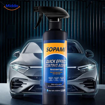 Sopami™ NanoShield Spray | Recubrimiento cristalino, alto brillo y protección de la pintura